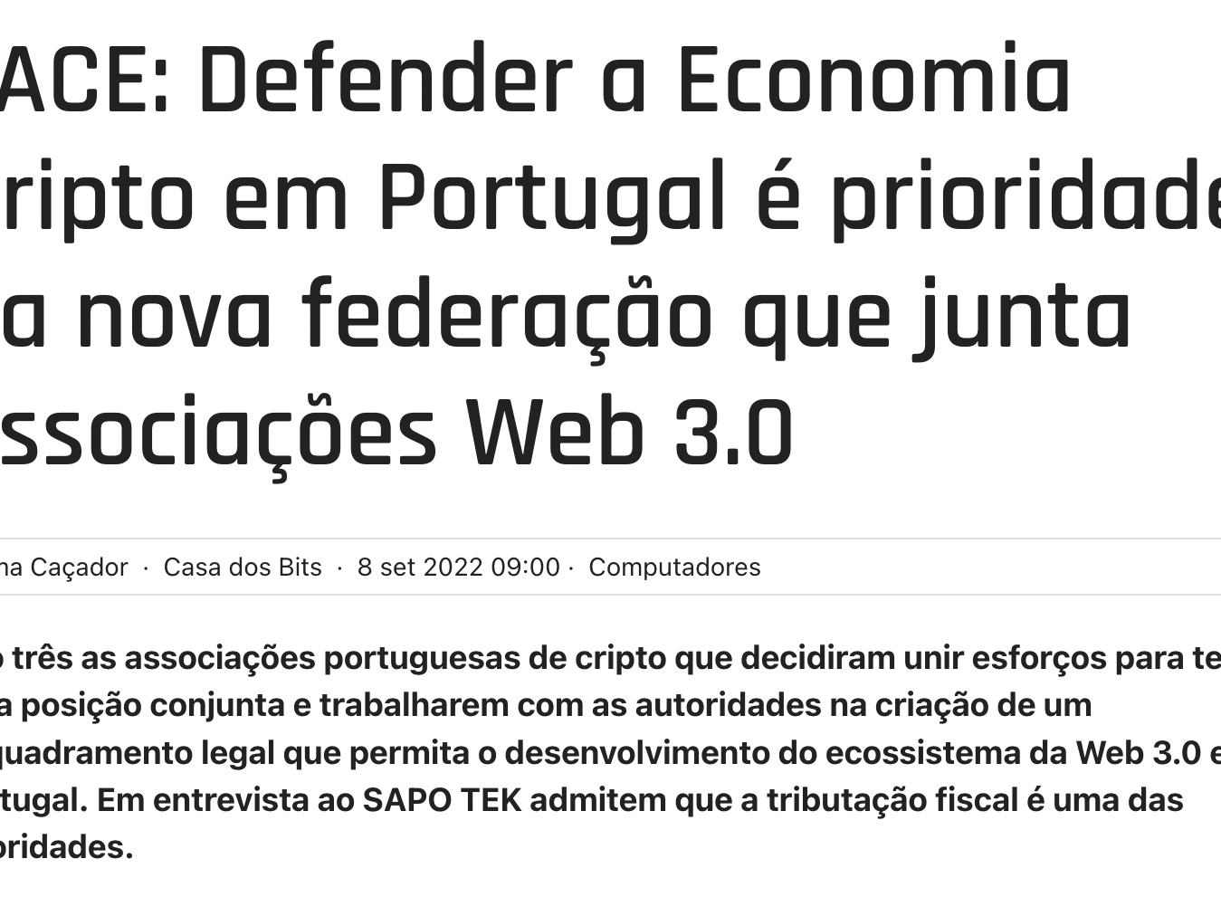 FederaÃ§Ã£o Portuguesa das AssociaÃ§Ãµes da Cripto Economia